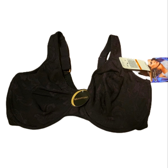 Olga Intimates & Sleepwear Olga Black Bra Full Figure Minimizer